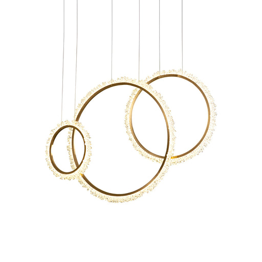 Circle Crystal Chandelier - Sweatfully