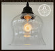 BELL Clear Glass Pendant Light - Sweatfully