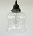 BELL Clear Glass Pendant Light - Sweatfully