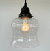 BELL Clear Glass Pendant Light - Sweatfully