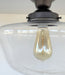 Large Schoolhouse Clear Glass Ceiling Light - Sweatfully