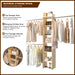 Closet System Starter Kit with Tower and 3 Hang Rods - Sweatfully