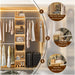 Closet System Starter Kit with Tower and 3 Hang Rods - Sweatfully