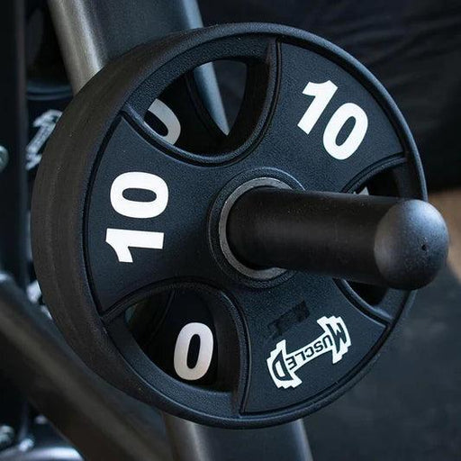 Pro Urethane Coated Olympic Plates - Per Pair / Set - Muscle D Fitness - Olympic Weight Pair - Sweatfully