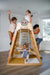 Magnolia Cocomelon 7-in-1 Wooden Indoor Playset – Montessori Climber for Toddlers - Sweatfully