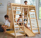 Magnolia Cocomelon 7-in-1 Wooden Indoor Playset – Montessori Climber for Toddlers - Sweatfully