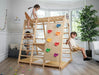 Magnolia Cocomelon 7-in-1 Wooden Indoor Playset – Montessori Climber for Toddlers - Sweatfully