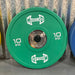 Color Urethane Bumper Plates - Smooth Hub - Made for Heavy Use - Sweatfully