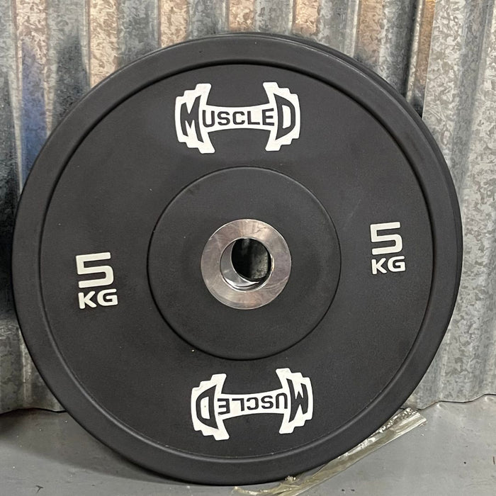 Color Urethane Bumper Plates - Smooth Hub - Made for Heavy Use - Sweatfully