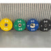 Color Urethane Bumper Plates - Smooth Hub - Made for Heavy Use - Sweatfully