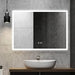 Compact Edge Glow LED Bathroom Mirror - Sweatfully
