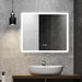 Compact Edge Glow LED Bathroom Mirror - Sweatfully