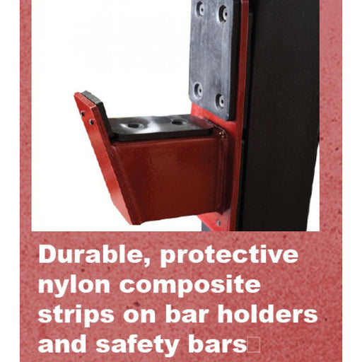 Compact Half Cage - Muscle D Fitness - Bar & Plate Storage and Dip Station Included - Sweatfully