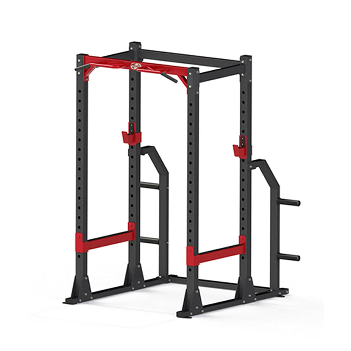 Compact Power Cage - Muscle D Fitness - Adjustable Squat Rack - Gym St