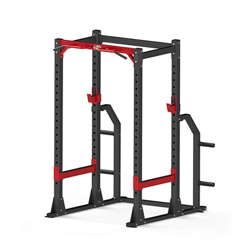 Compact Power Cage - Muscle D Fitness - Adjustable Squat Rack - Gym Storage - Chin up Bar - Home Gym - Sweatfully