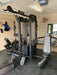 4 Stack Megatron Compact Multi-Gym  - Muscle D Fitness - Space Saving - Leg Extension & Curl, Lat Pull, Low Row, Multi-Press - Sweatfully