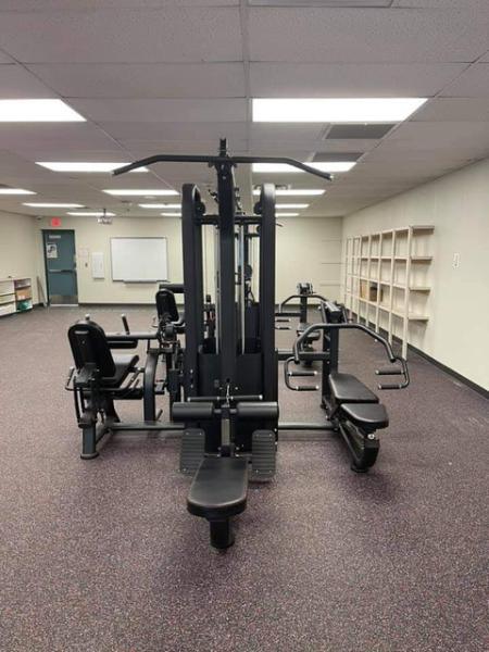 8 Stack Megatron Compact Multi-Gym - Muscle D Fitness - Comprehensive Commercial Grade Space Saving Gym Equipment - Sweatfully
