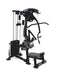 Compact Single-Stack Multi-Gym - Muscle D Fitness - Leg Extension - Seated Chest Row - Seated Row - Chest Pulley - Ab Crunch - Home Gym - Sweatfully