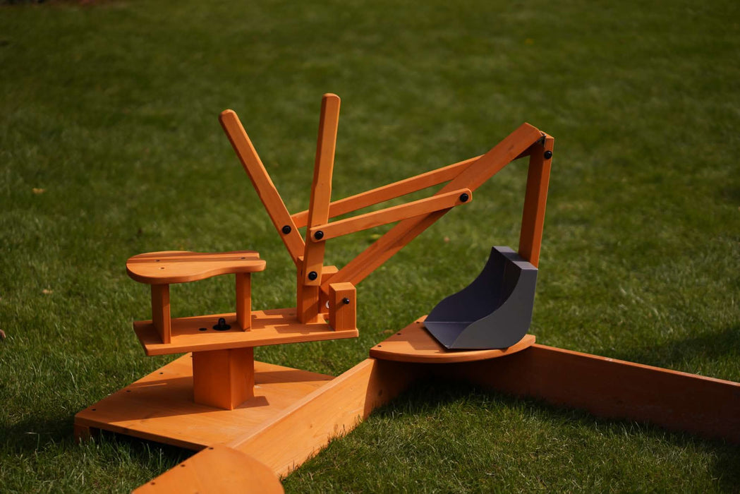 Outdoor Excavator Digger Toy for Kids | Backyard Construction Ride-On (Sandbox Not Included) - Sweatfully