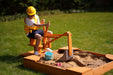 Outdoor Excavator Digger Toy for Kids | Backyard Construction Ride-On (Sandbox Not Included) - Sweatfully