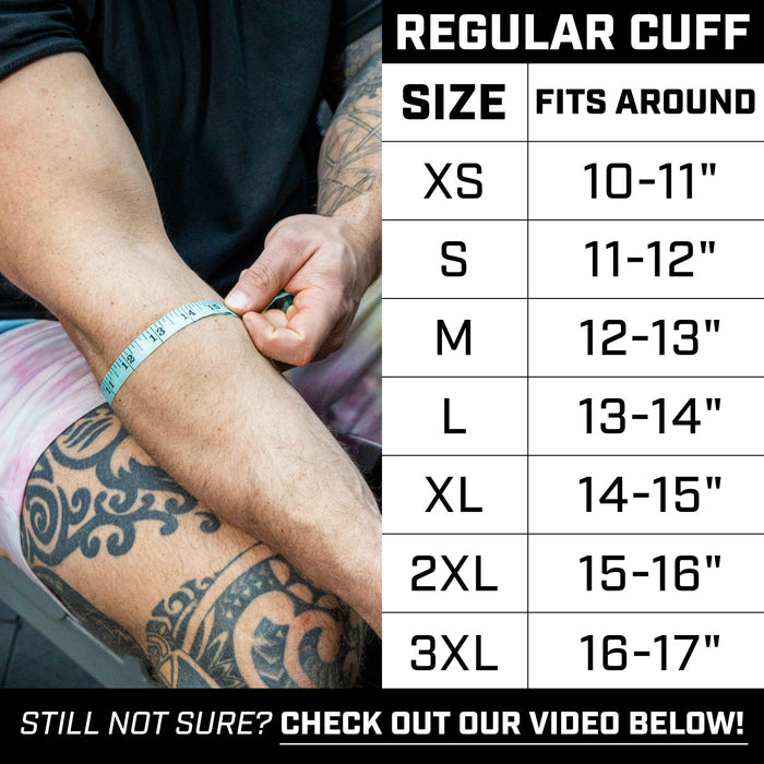 Compression Cuff (Regular, Black) - Sweatfully