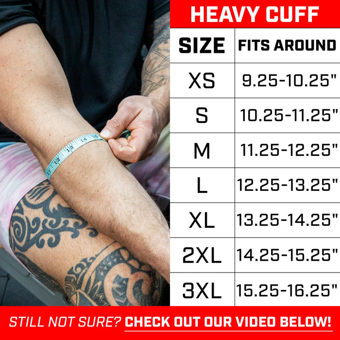 Compression Cuff (Heavy, Red) - Sweatfully