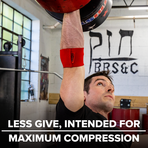 Compression Cuff (Heavy, Red) - Sweatfully