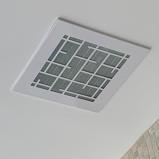 CleanVent Contemporary Pattern - Custom Vent Cover - AC Ceiling Vent - Sweatfully