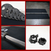 Stainless Bushing Bar and Olympic Rubber Weight Plate Sets - Sweatfully