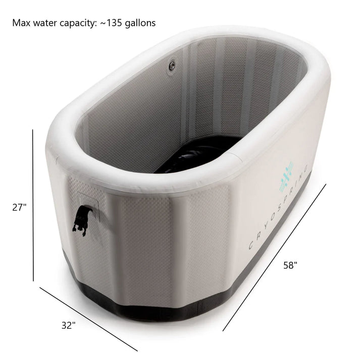 Cryospring Portable Ice Bath - Sweatfully