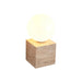 Cube Stone Travertine Wall Lamp - Sweatfully