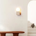 Cube Stone Travertine Wall Lamp - Sweatfully