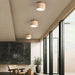 Cylindrical Travertine Ceiling Light - Sweatfully
