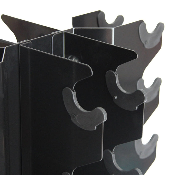 Dumbbell Vertical Rack with Wheels - Sweatfully