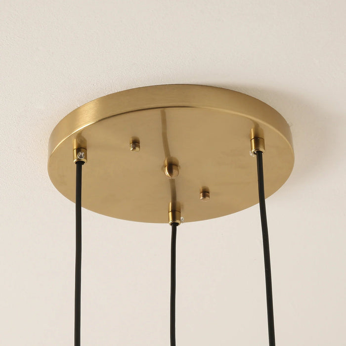 15 Inch Merle 3-Light Island Pendant Light - Sweatfully