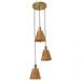 15 Inch Merle 3-Light Island Pendant Light - Sweatfully