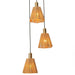 15 Inch Merle 3-Light Island Pendant Light - Sweatfully