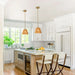 7 Inch Elsa 1-Light Island Pendant Light - Sweatfully