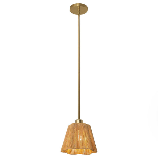 7 Inch Elsa 1-Light Island Pendant Light - Sweatfully