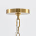 26 Inch Uriah 5-Light Golden Chandelier - Sweatfully