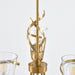 26 Inch Uriah 5-Light Golden Chandelier - Sweatfully
