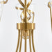 26 Inch Uriah 5-Light Golden Chandelier - Sweatfully