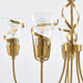 26 Inch Uriah 5-Light Golden Chandelier - Sweatfully