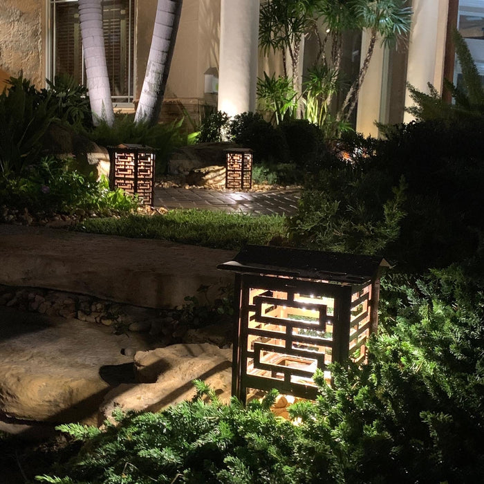RadiantLight Polynesian Landscape Light - Garden Light - Sweatfully