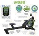 Dynamic Fluid Rower - M350 - Sweatfully