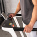 Low Profile Treadmill - Muscle D Fitness - LED Display - Heart Rate Monitor - Flex Deck for Low Impact - Adjustable Speed - Phone / Tablet Holder - Sweatfully