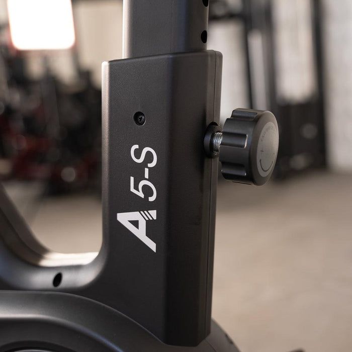 Home Upright Bike - Muscle D Fitness - Exercise Bike - Adjustable Seat and Handle Bars - Sweatfully
