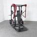 Pro Strength Wide Chest Press - Muscle D Fitness - Premium Adjustable Plate Loaded Bench Press - Sweatfully