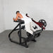 Pro Strength Reverse Hyper - Muscle D Fitness - Adjustable Roller Pad, Plate Loaded - Sweatfully