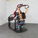 Pro Strength Rotary Lat Pull-Down - Muscle D Fitness - Premium - Adjustable - Plate Loaded - Lat Training - Sweatfully